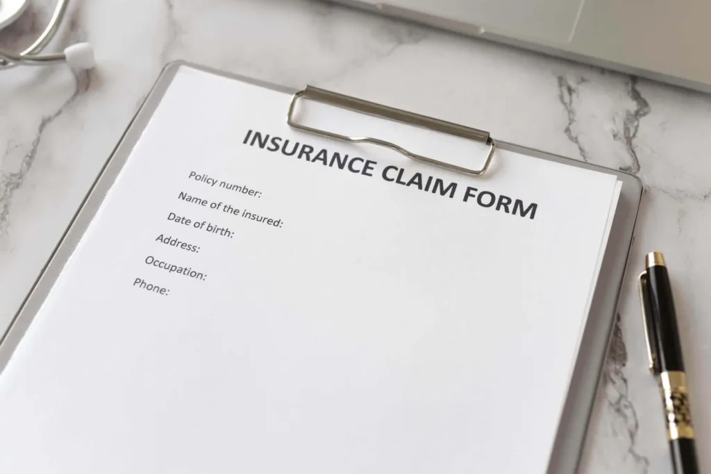 Insurance Claim Form for TRT Therapy